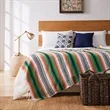 Large Handwoven Mexican Blanket | https://www.bestnamebadges.com