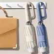 Automatic Portable Windproof Reverse Folding Umbrella | https://www.bestnamebadges.com