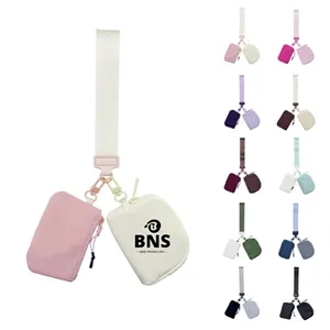 Dual Pocket Zipper Coin Purse