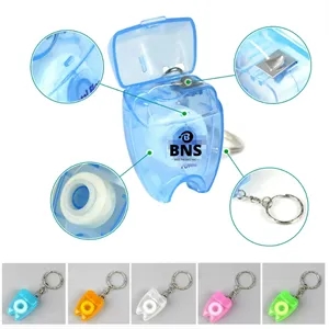 Dental Floss Keychain