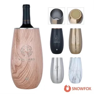 Snowfox® 1.3L / 45 oz. Insulated Wine Chiller | https://www.bestnamebadges.com