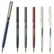 Slim Metal Twist-G | https://www.bestnamebadges.com