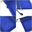 Nylon Mesh Cosmetic Bag with Double Zippers | https://www.bestnamebadges.com