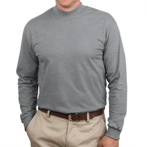 Port & Company® Essential Mock Turtleneck | https://www.bestnamebadges.com