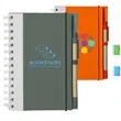 Recyclable Spiral Notebook w/ Pen Two-Tone ECO Notepads | https://www.bestnamebadges.com