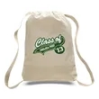 Canvas Sport Backpack with Contrasting Straps & Trim | https://www.bestnamebadges.com