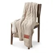 Leeman Trellis Knit Blanket | https://www.bestnamebadges.com