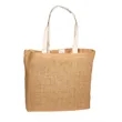 Jute Tote Bag | https://www.bestnamebadges.com
