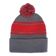 Knit Beanie With PomPom | https://www.bestnamebadges.com