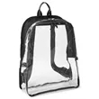 All Access Clear PVC Backpack | https://www.bestnamebadges.com