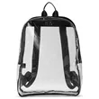 All Access Clear PVC Backpack | https://www.bestnamebadges.com