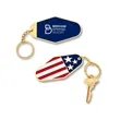 USA Patriotic Metal Keychain | https://www.bestnamebadges.com