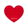 Push Pop Bubble Heart Shape Fidget Sensory Toy | https://www.bestnamebadges.com