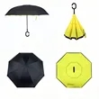 C Handle Reverse Umbrella Double Layer Rain Sun Use | https://www.bestnamebadges.com