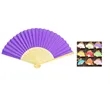 Folding Paper Fan | https://www.bestnamebadges.com