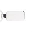 Reflection Flat Metal Keychain | https://www.bestnamebadges.com