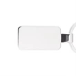 Reflection Flat Metal Keychain | https://www.bestnamebadges.com
