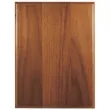6" x 8" Step-Edge Genuine Walnut Plaque | https://www.bestnamebadges.com