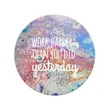 USA Made Sublimation Round Mouse Pads | https://www.bestnamebadges.com