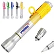 Multicolor LED Flashlight Pen with Clip and Lanyard | https://www.bestnamebadges.com