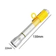 Multicolor LED Flashlight Pen with Clip and Lanyard | https://www.bestnamebadges.com