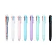 Multicolor Retractable Ballpoint Pen with Clip for Promotion | https://www.bestnamebadges.com