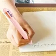 Multicolor Retractable Ballpoint Pen with Clip for Promotion | https://www.bestnamebadges.com