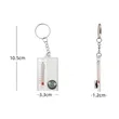 3-in-1 Keychain with Thermometer Compass and Magnifier | https://www.bestnamebadges.com