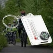 3-in-1 Keychain with Thermometer Compass and Magnifier | https://www.bestnamebadges.com