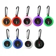 Silicone Compass Keychain w/ Carabiner Clip for Outdoor Use | https://www.bestnamebadges.com