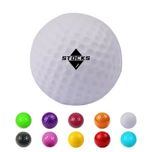 1.65" Mini Golf Shape Stress Balls for Relief