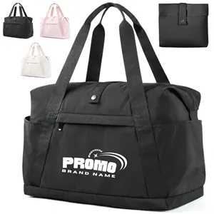 Foldable Travel Duffel Bag w/ Large Capacity & Front Pocket