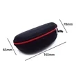 Zippered Hard Shell Eyeglass Case with Clip Hook | https://www.bestnamebadges.com