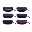 Zippered Hard Shell Eyeglass Case with Clip Hook | https://www.bestnamebadges.com