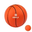 1.6" Custom Small PU Basketball Stress Ball Reliever | https://www.bestnamebadges.com