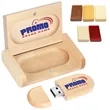 Eco-Friendly Bamboo USB Flash Drive with Custom Logo | https://www.bestnamebadges.com