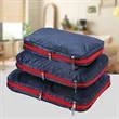 3-Piece Travel Packing Cubes Set with Zipper Closure | https://www.bestnamebadges.com