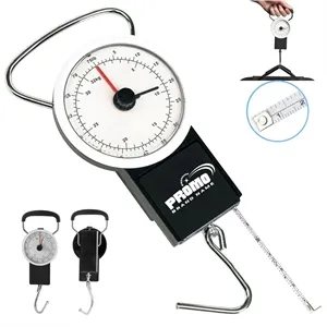 Portable Hanging Scale with Hook and Dial Display