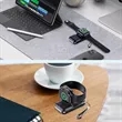 Portable Apple Watch Wireless Charger with Keychain | https://www.bestnamebadges.com