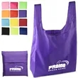 Foldable Reusable Shopping Bag with Pouch | https://www.bestnamebadges.com
