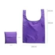 Foldable Reusable Shopping Bag with Pouch | https://www.bestnamebadges.com