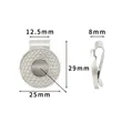 Magnetic Golf Ball Marker Hat Clip with Custom Logo | https://www.bestnamebadges.com