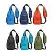 Crossbody Sling Backpack with USB Port and Multi Pockets | https://www.bestnamebadges.com