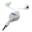 Retractable Cable In-Ear Headphone | https://www.bestnamebadges.com