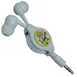 Retractable Cable In-Ear Headphone | https://www.bestnamebadges.com