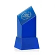 Barone Blue Award on Base - Blue | https://www.bestnamebadges.com