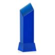 Barone Blue Award on Base - Blue | https://www.bestnamebadges.com