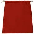 Cotton Canvas Drawstring Pouch ( 8"W X 10"H ) | https://www.bestnamebadges.com