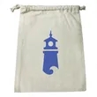Cotton Canvas Drawstring Pouch ( 8"W X 10"H ) | https://www.bestnamebadges.com
