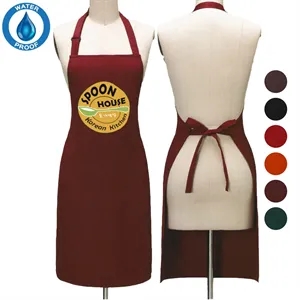 12 oz. Waterproof Woven knitted Kitchen Aprons w/ 2 Pockets | https://www.bestnamebadges.com